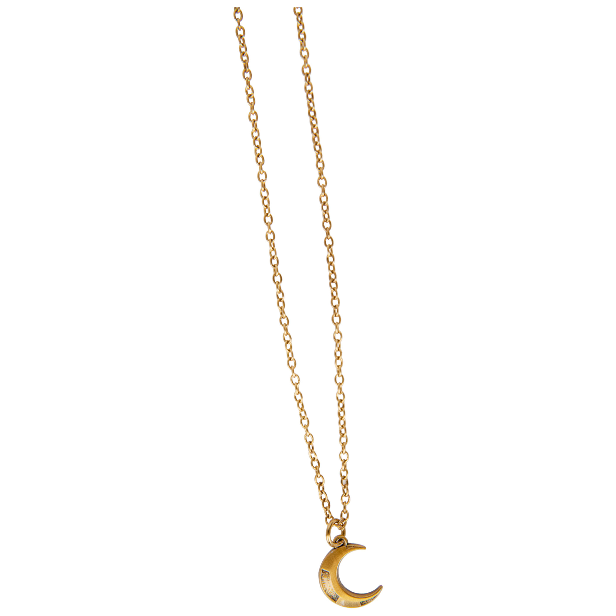 Moon Knight Crescent Pendant Necklace